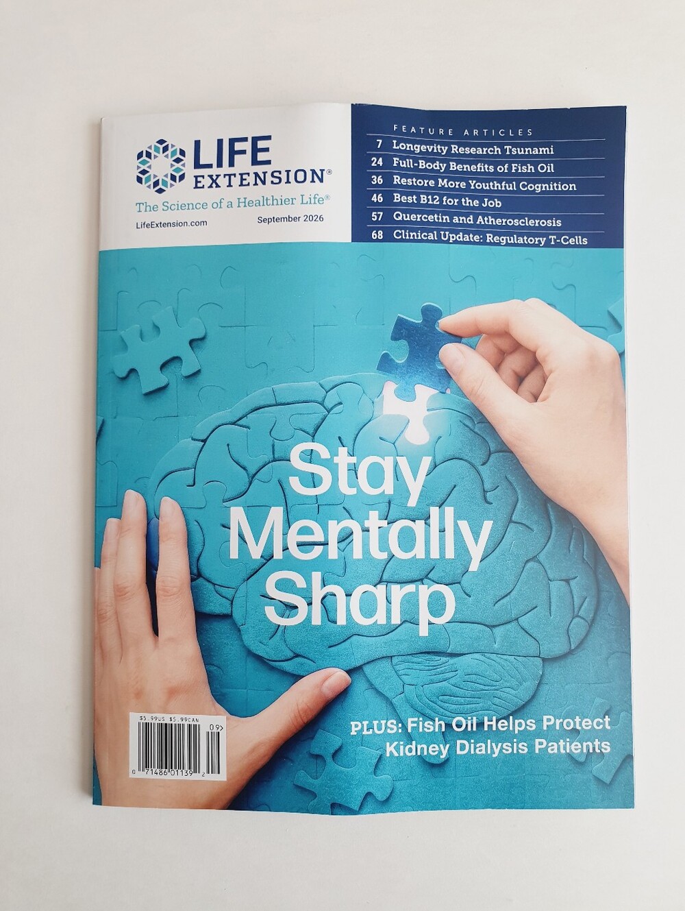 Life Extension Magazine August, 2026 - Stay Mentally Sharp